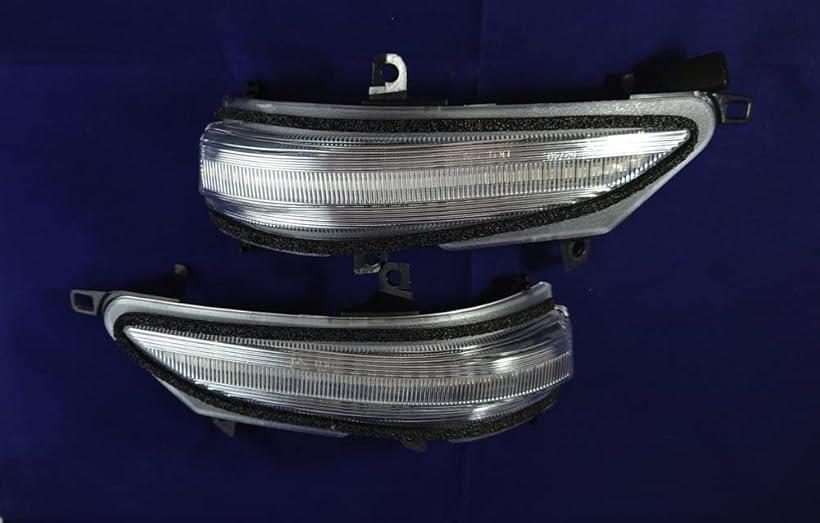 互換品 クリアレンズ シーケンシャル ドアミラー ウインカー レクサス LEXUS LX570 適合 URJ201 GX460適合 URJ150 (クリア)