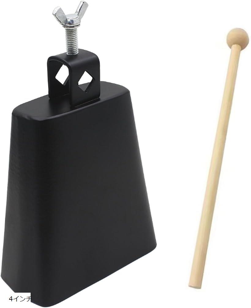楽天市場】カウベル パーカッション 楽器 打楽器 簡単 (4インチ) : OHstore