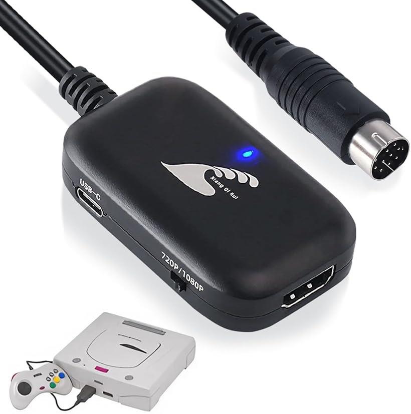 楽天市場】セガサターン HDMI 変換 コンバーター SEGA SATURN 接続