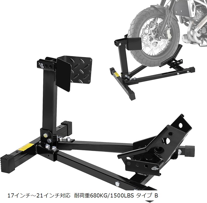 バイク フロントホイールクランプ フロントホイールクランプ バイク 