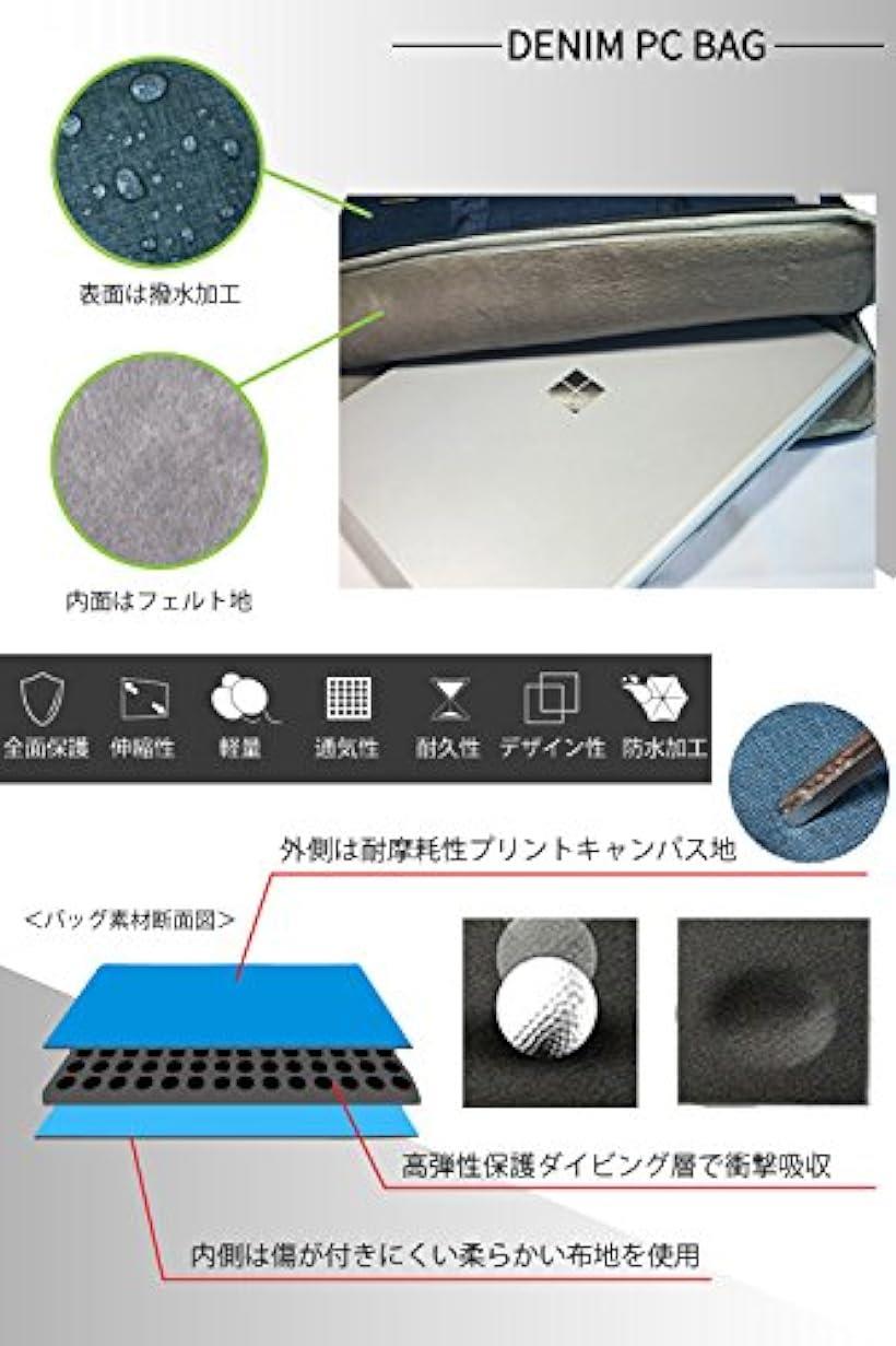 楽天市場 パソコンケース 耐衝撃 撥水加工 デニム素材 Pcバッグ タブレット アクセサリ収納ボード 15 6インチ ダークブルー デニム ダークブルー 15 6インチ Ohstore