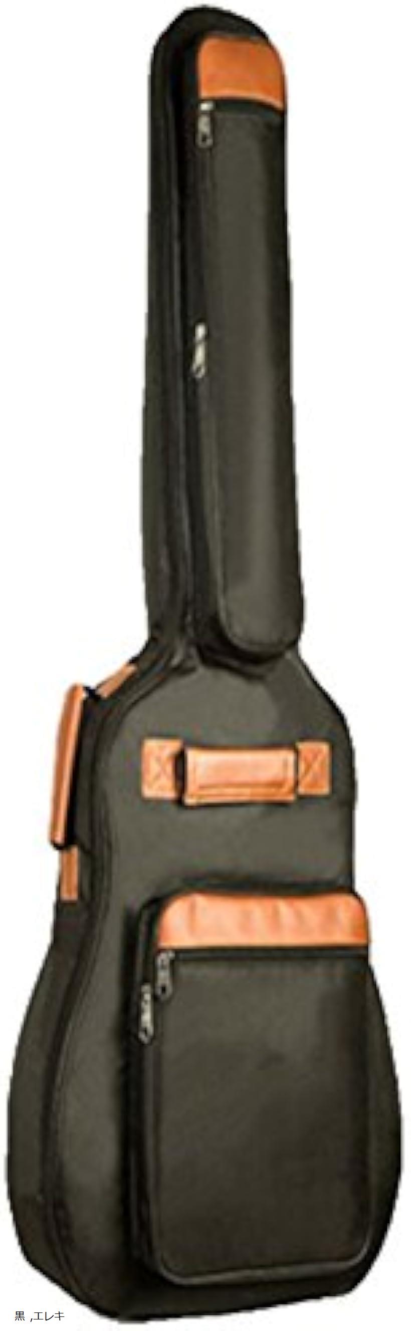 楽天市場 ギター ソフト ケース ２ｗａｙ リュック タイプ ポケット 楽譜 収納 防水 茶 エレキ 黒 エレキ Ohstore