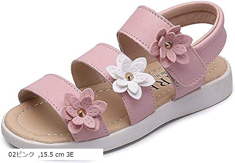 楽天市場 履きやすい キッズサンダル 女の子 ビーチサンダル フラワーモチーフ シューズ やわらかい 子供 15 5 ピンク 02ピンク 15 5 Cm Reapri
