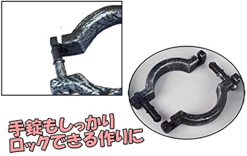 楽天市場 Lulu Lab 囚人服 コスチューム 男女共用 フリーサイズ 豪華５点セット シャツ ズボン 帽子 手錠 鉄球 Ohstore