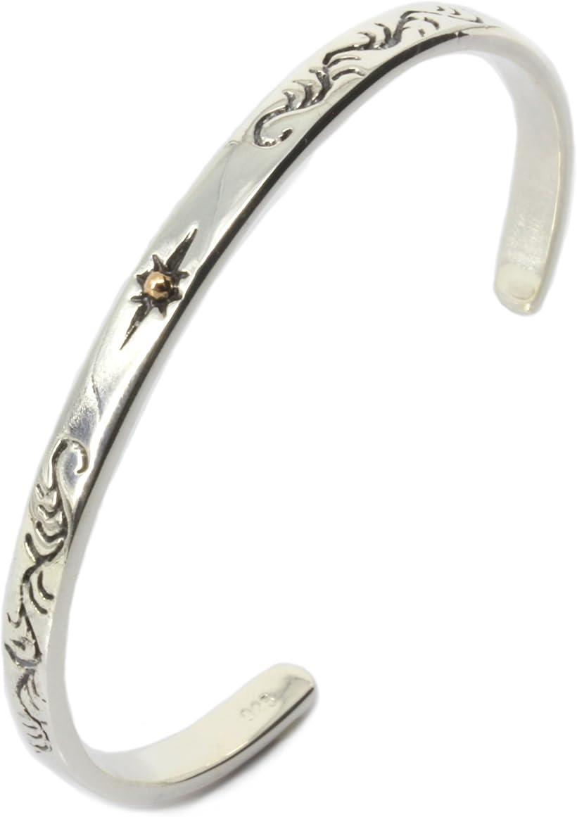 ネイティブ・アメリカン　シルバー925 バングル 楽天市場】シルバー 925 バングル ブレスレット ゴールドサン