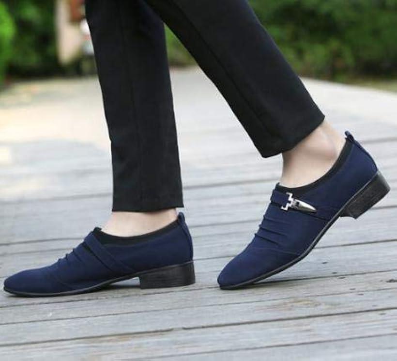 楽天市場 アスペルシオ スエード カジュアルシューズ メンズ ビジネスシューズ ビジネス靴 モンクストラップ ウォーキング ウォーキングシューズ インソール シークレット メッシュ 薄い 通気性 軽量 ネイビー 27 5 28 0 Cm 3e Ohstore