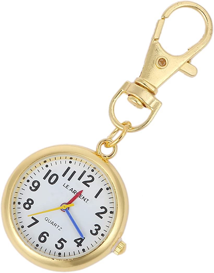 楽天市場 懐中時計 ナースウォッチ キーホルダー かいちゅう時計 日本製クオーツ 日本製電池 ゴールド Reapri