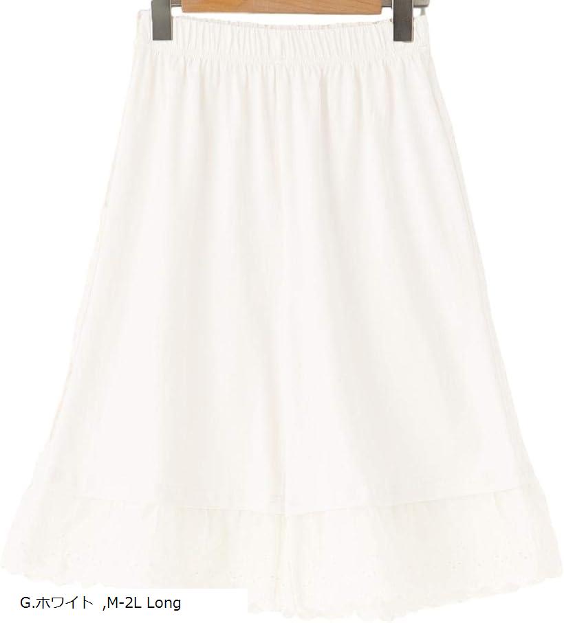 楽天市場 スリーピングシープ 見えても可愛い そのまま履いても かわいい コットン100 裾レース ペチパンツ 選べる3丈 6色 M 6l 大きいサイズ ペチコート インナー G ホワイト 5 ロング丈 G ホワイト 5 ロング丈 M 2l Ohstore