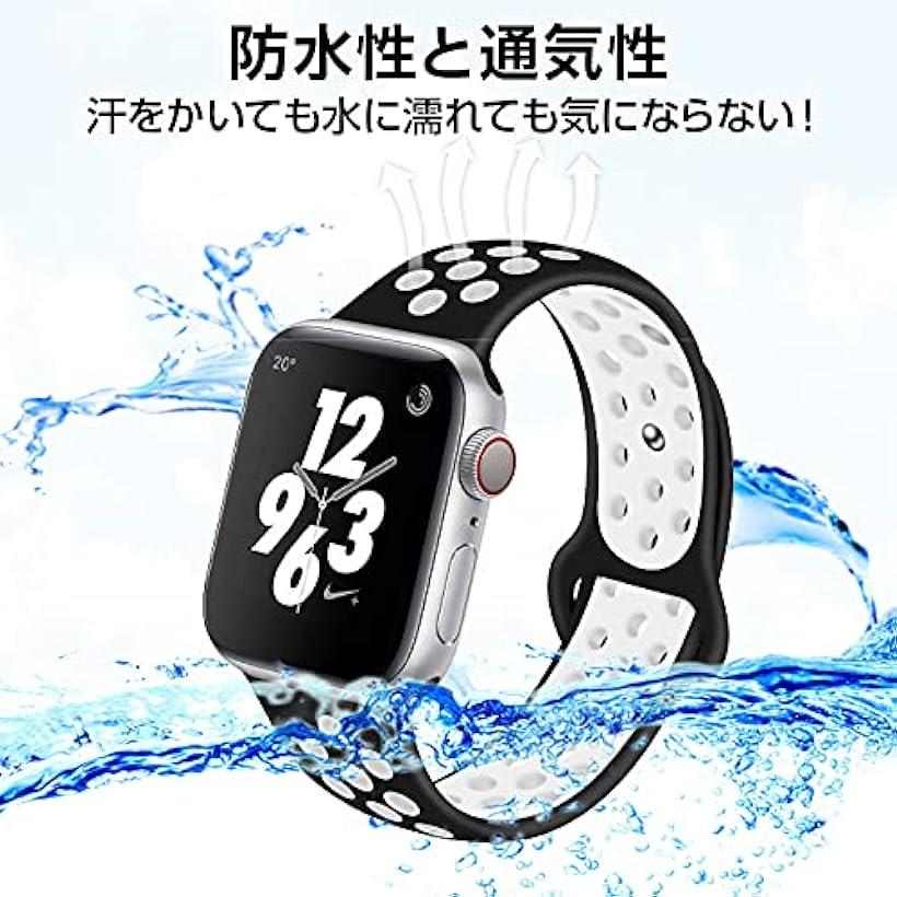 ☆送料無料☆ 当日発送可能 新品 Apple Watch ベルト 42 44 45mm 白