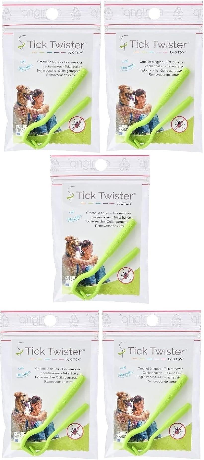 正規品H3D O'TOM ZipLock 5個セット ティックツイスター ダニ取り 大小2本