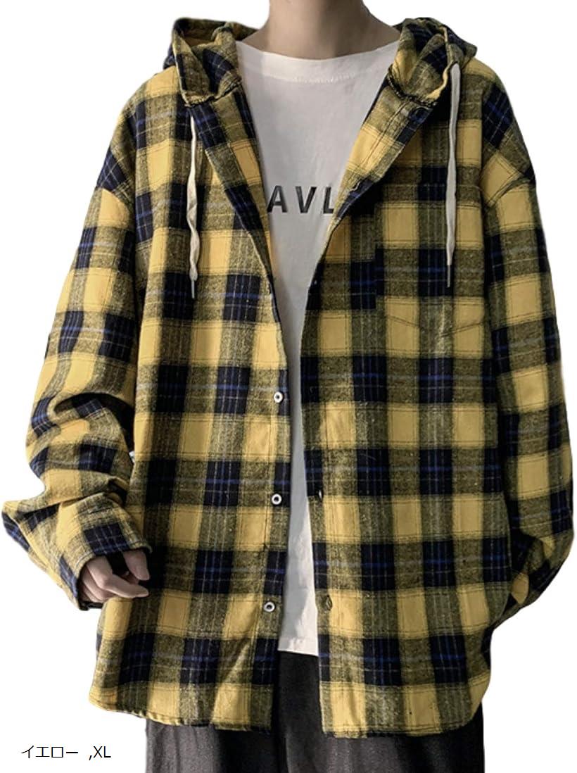 楽天市場】チェック パターン シャツ カジュアル 長袖 トップス