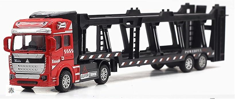 【SALE／86%OFF】 爆買い morytrade キャリアカー キャリアトラック おもちゃ 積載車 自動車 全長33cm 6 1 48 赤 karizma-tuebingen.de karizma-tuebingen.de