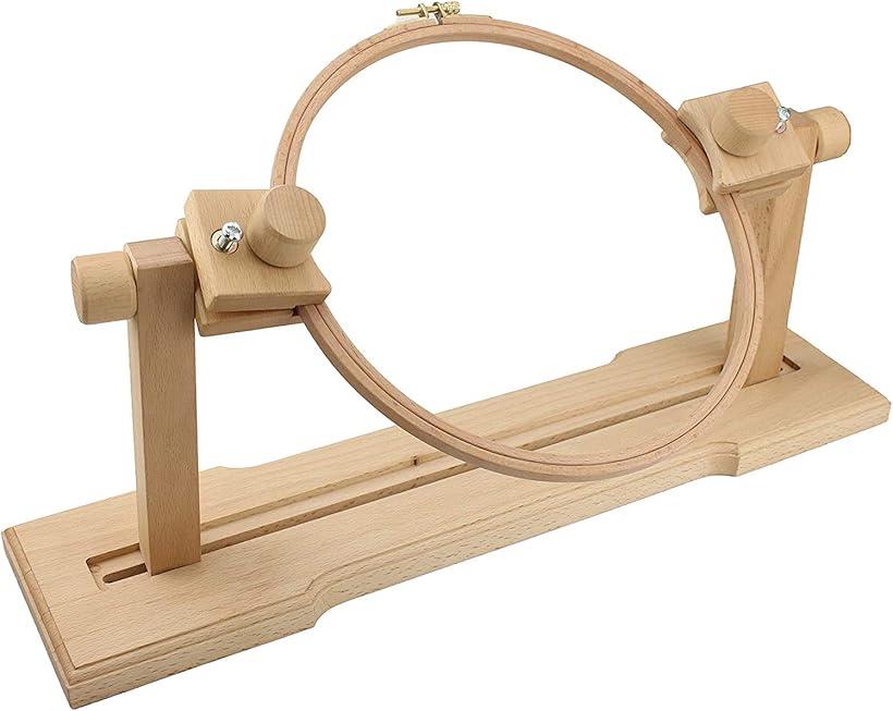 楽天市場 スタンドフープ 刺繍枠 刺しゅうフレーム 刺繍スタンド フープスタンド 24cm Gambaru ショップ 楽天市場店