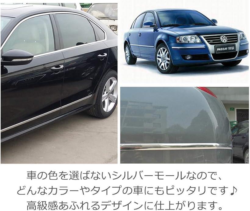 車用 メッキ テープ モール アクセサリー シルバー 8mm 30mm 全長15m Mdm 銀 30mm Crunchusers Com