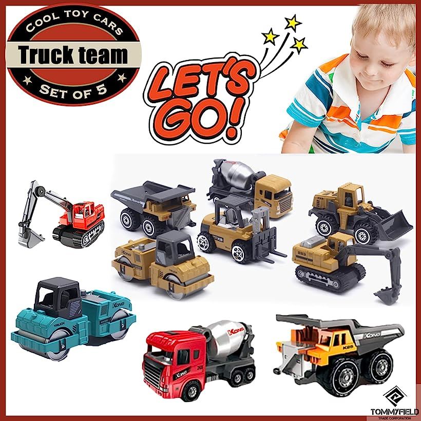 楽天市場 建設車両 おもちゃ 作業車両 工事現場 ミニカー 砂場 ショベルカー プレゼント 5個セット ノーマル Ohstore