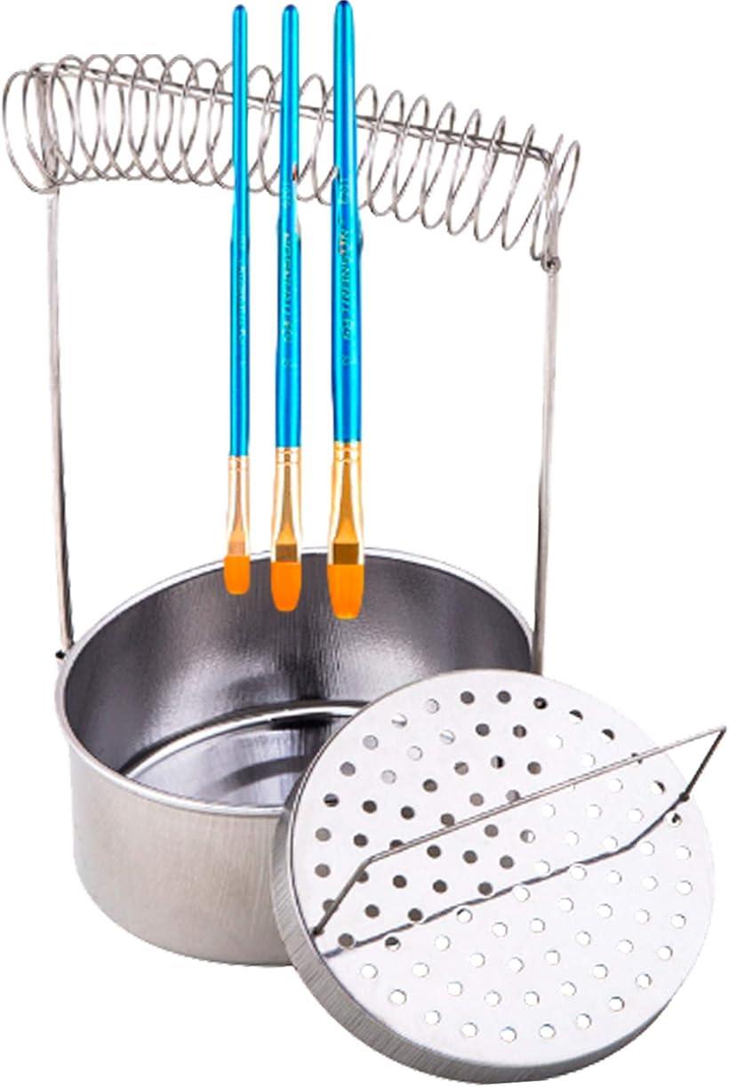 楽天市場】【楽天ランキング1位入賞】筆洗器 筆洗いバケツ コンパクト