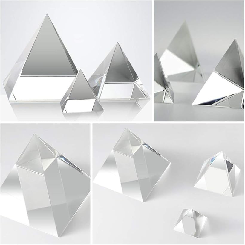 人気満点 三角錐形ペーパーウェイト ピラミッド 水晶 文鎮 クリスタル ガラス サンキャッチャー プリズム パワーストーン 置物 装飾品 インテリア 80ｍｍ Patrasnipatomarimpulso Com