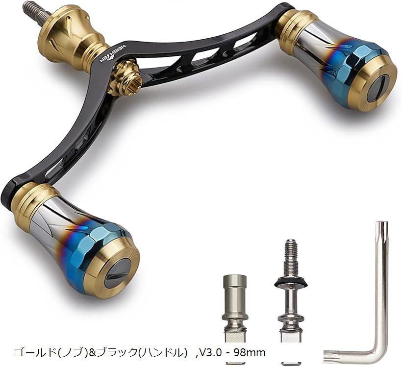 MAD CROW スピニングリール ハンドル HEIGHTEN 65-70mm 可変 リール ハンドル (ノブ無し) ダイワ(DAIWA