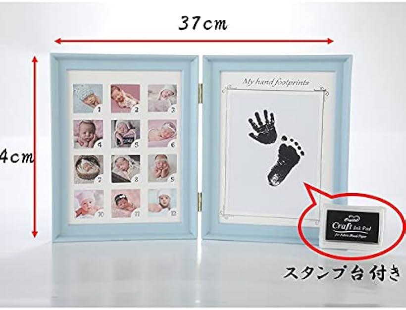 楽天市場 赤ちゃんの成長が記録できる写真立て 記念写真 成長記録 子供 出産 プレゼント Mdm ホワイト Ohstore