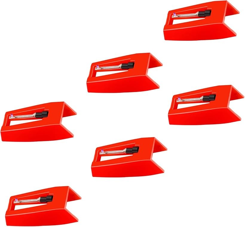 楽天市場】【楽天ランキング1位入賞】レコードプレーヤー用交換針 6個