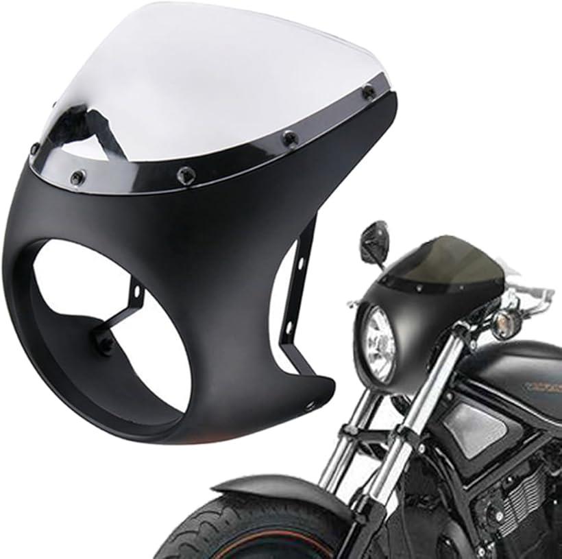 frp 新品　ロケットカウル　ステージ、ライト、ライトカバー付き　社外　カフェ 楽天市場】ビキニカウル ロケット カウル 5 3/4インチ フェア