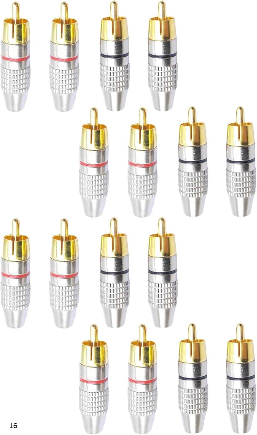 ステレオケーブル  オス ケーブル - オス 24K 金メッキ銅コネクタ Amazon.co.jp: CHLIANKJ 6.35mmギターケーブル, 6.35mm ステレオ