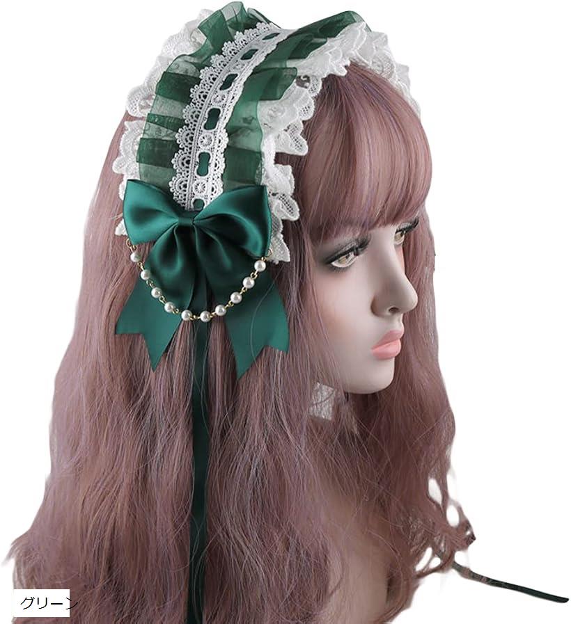 楽天市場】カチューシャ ヘッドドレス ロリータ メイド コスプレ