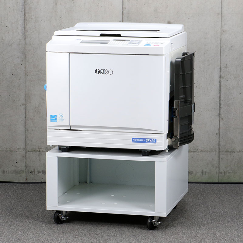 【楽天市場】中古印刷機 輪転機 理想科学 RISO（リソー）リソグラフ（RISOGRAPH）MF635 【過去使用枚数427,593枚 A3 2色刷り対応  A3ドラム USB・LAN接続対応 チラシ 中古】 : オフィスハードウェアエーワン