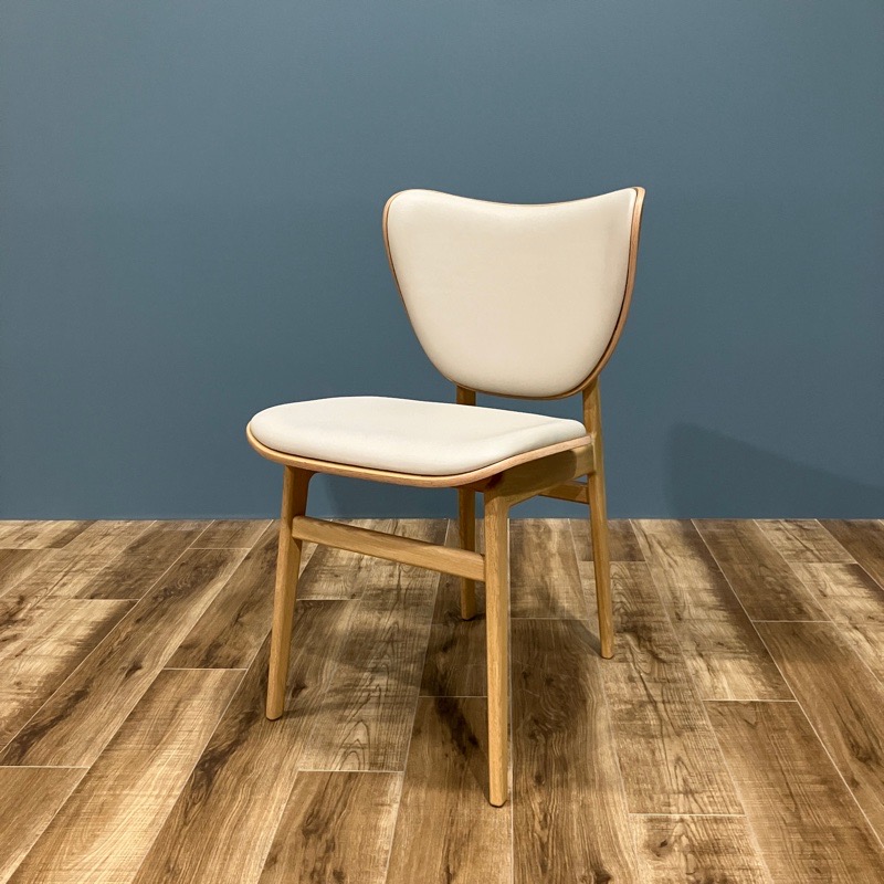 NORR11 ELEPHANT CHAIR ホワイト OHW(幅470&times;奥行530&times;高さ805（mm）北欧 モダン シンプル ダイニングチェア)【中古】【YB100ランク】｜オフィスハードウェアエーワン