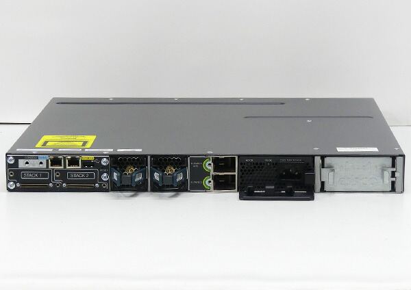 CISCOシスコCatalyst3750X-24T-S(WS-C3750X-24T-SV01)【L2/L3スイッチ(IPBaseモデル)】【中古Ciscoスイッチ】【埼玉発】【送料無料】1カ月保証あり
