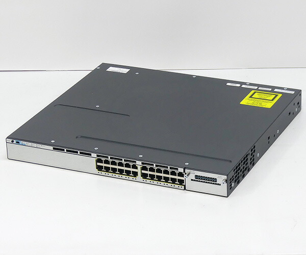 CISCO シスコ Catalyst 3750X-24T-S (WS-C3750X-24T-S V01) 1カ月保証あり