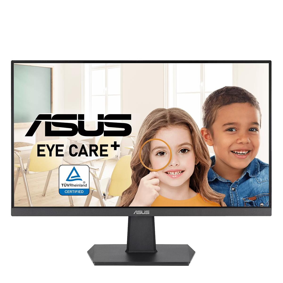 【外箱傷アリ・未開封品】ASUS VA24EHF-P Eye Careモニター 23.8型 フルHD 1920 x 1080 IPS フレームレス リフレッシュレート100Hz Adaptive-Sync 応答速度1ms HDMI ブルーライト軽減 フリッカーフリー VESAマウント メーカー保証付 代引不可【新品】★画像