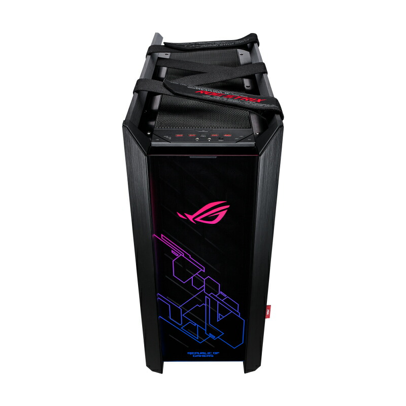 楽天市場 最高級のミッドタワー型ゲーミングケース Asus Rog Strix Helios Pcパーツ Pcケース Eatx対応 ショーケース向けビルド 保証付き 新品 オフィスハードウェアエーワン