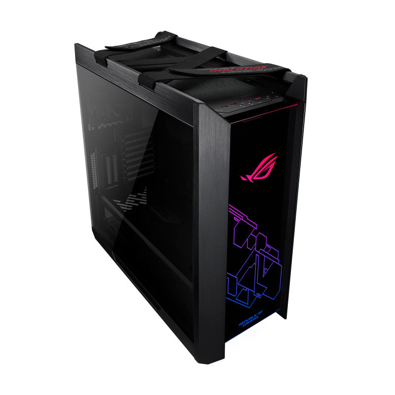 楽天市場 最高級のミッドタワー型ゲーミングケース Asus Rog Strix Helios Pcパーツ Pcケース Eatx対応 ショーケース向けビルド 保証付き 新品 オフィスハードウェアエーワン