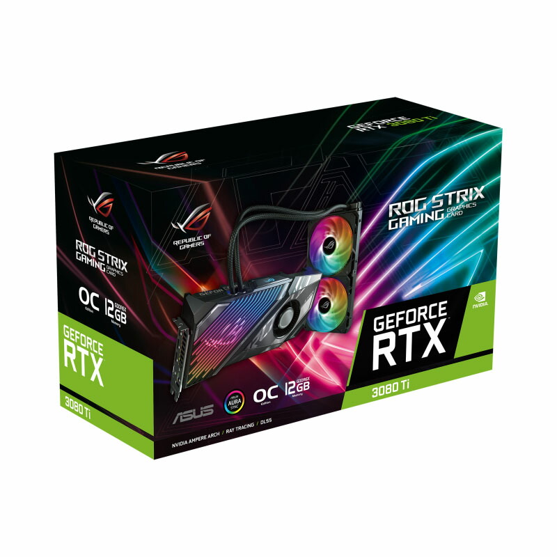 美品】ASUS ROG STRIX LC RTX3080Ti 簡易水冷 グラボ