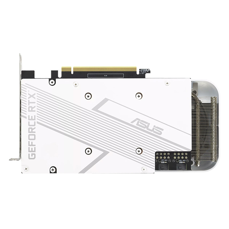 ASUS DUAL-RTX3060TI-O8GD6X-WHITE グラフィックボード ビデオカード