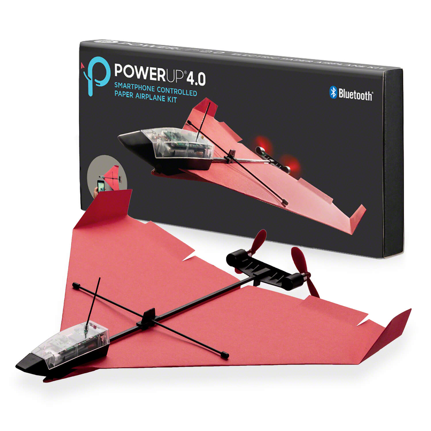 少数有 スマホ紙飛行機 電動エアプレーンキット 送料無料 Controlled Airplane Smartphone Power Kit Paper 4 0 新品 3r Pwr01bk Up