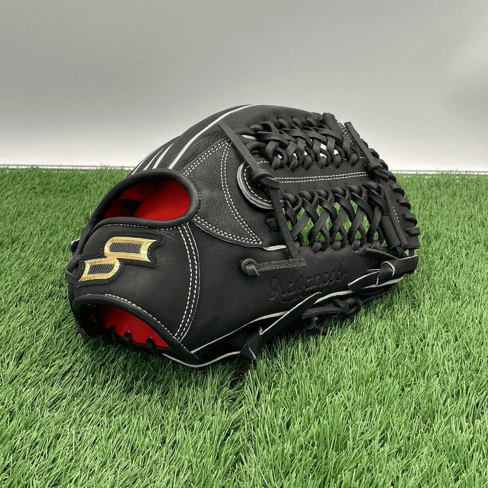 SSK エスエスケイ proedge advanced 硬式地球儀 プロエッジアドヴァンスドシリーズ オールラウンド用 (色つや：【90】黒いこと、【35】オレンジ色【12】駱駝) 黒いこと 左投げ用