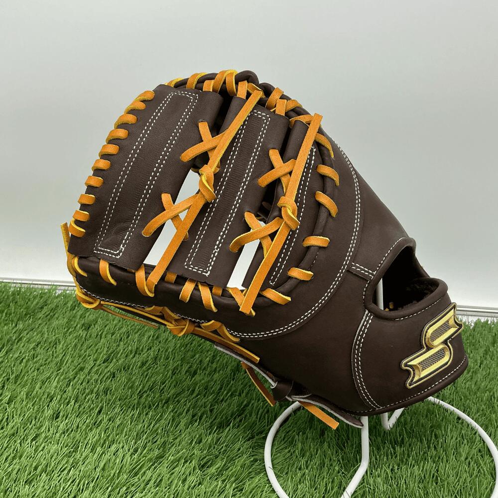SSK エスエスケイ 軟式ベイスボール 軟式 労働者階級境界線続きものB【130型(一塁手手用)】 赤銅色 左投げ