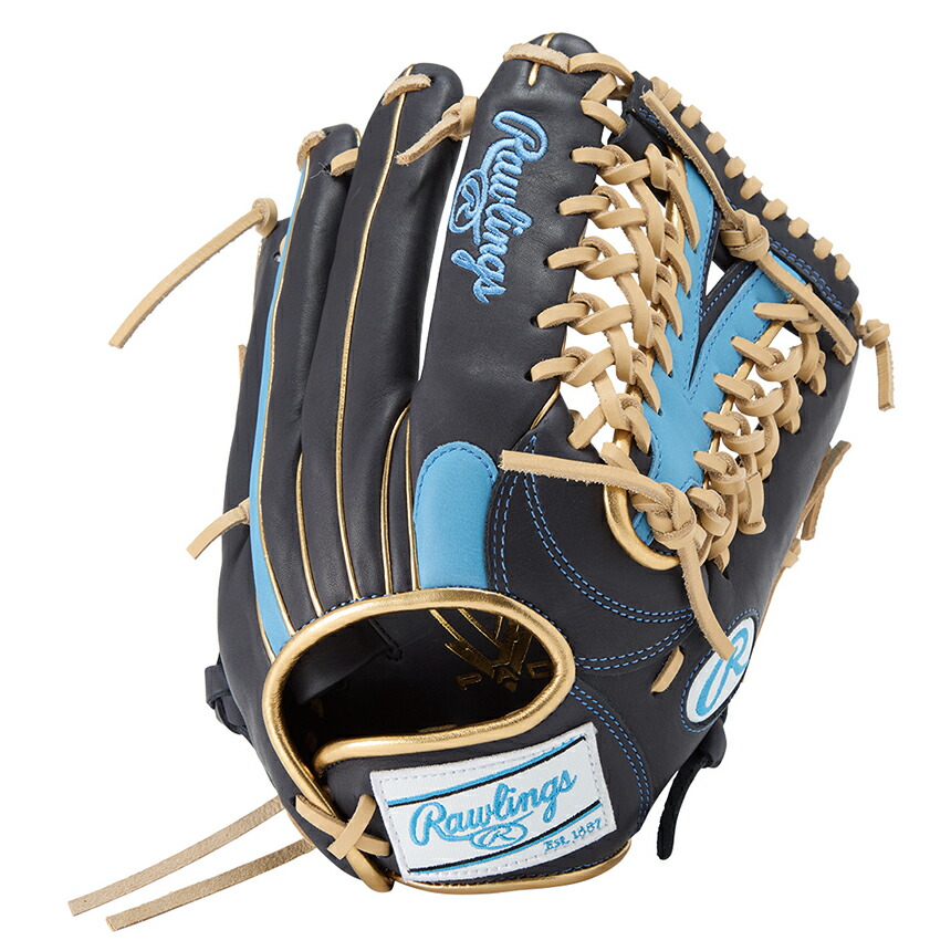 Rawlings ローリングス ソフトボール 地球儀 レディース 左投げ ホンブルグ帽 HOH DP COLORS オールラウンド 外野手手用 大きさ：12.0 米国海軍/サキソフォン GS5HDS66 ネイビー・サックス 左投げ用