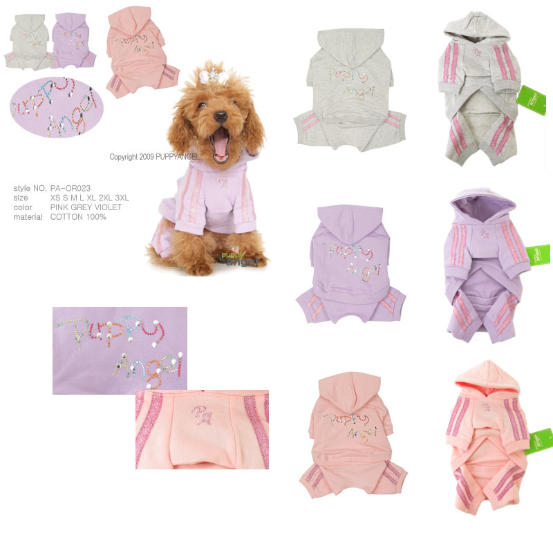 【楽天市場】Puppy Angel(パピーエンジェル) フラッシュダンスジョギングスーツ 犬服 ドッグウェア 小型犬用品 子犬 おしゃれ