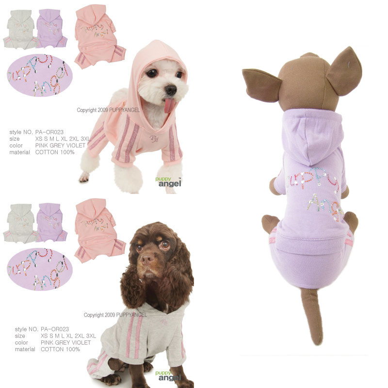 楽天市場 Puppy Angel パピーエンジェル フラッシュダンスジョギングスーツ 犬服 ドッグウェア 小型犬用品 子犬 おしゃれ ペット チワワ トイプー ヨーキー Oibibio