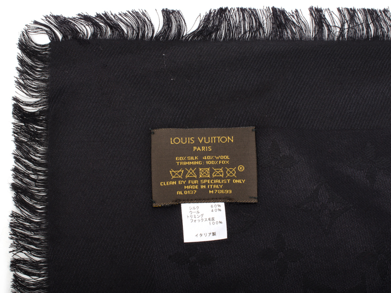 LOUIS VUITTON ルイヴィトン M78699 ショール 国内正規店 モノグラム