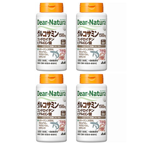 ディアナチュラ グルコサミン コンドロイチン ヒアルロン酸 180粒 4個 5,685円
