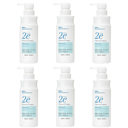 資生堂 2e ドゥーエ シャンプー N 350mL 敏感肌用シャンプー 6個