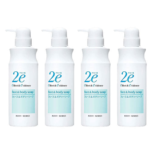 資生堂 2e ドゥーエ フェース＆ボディーソープ 420mL 敏感肌 4個