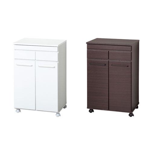 楽天市場】スライド棚付き ダイニングダストボックス 4D ストッカー