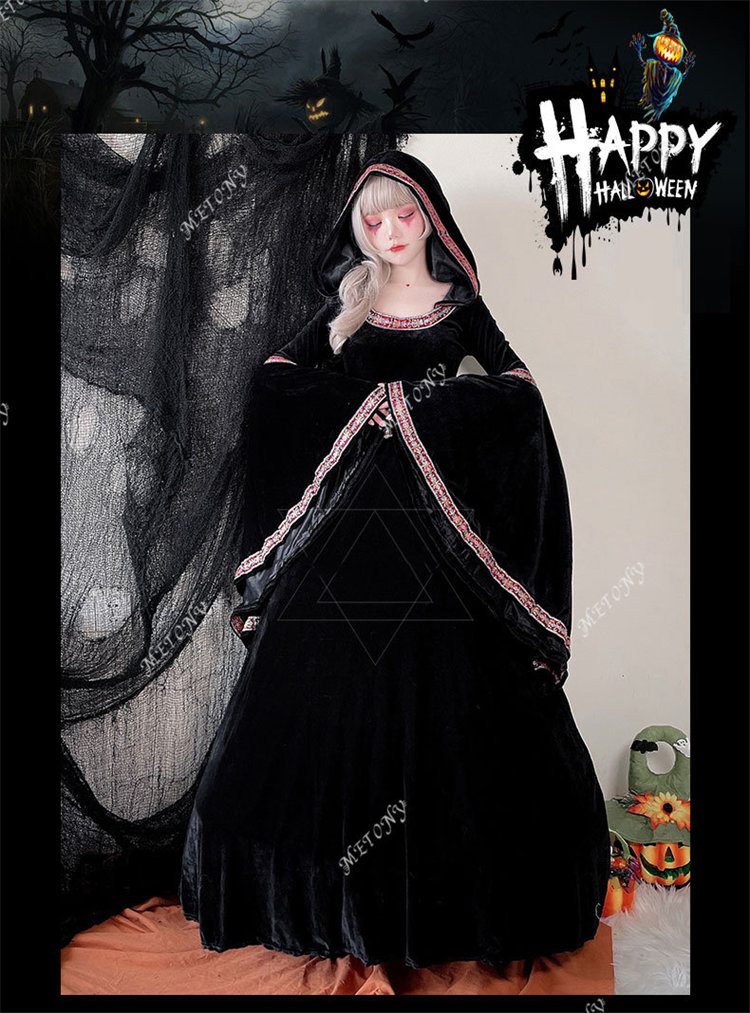 ハロウィン コスプレ 悪魔 コスプレコスチューム 余興 中世ヨーロッパ貴族 Halloween ガール こども 仮装衣装 子供用 女の子 ハロウィーン ドレス ワンピース 中世紀 忘年会 魔女 新年会 学園祭 宮廷装 吸血鬼 キッズ 赤ちゃん