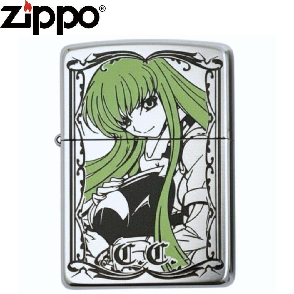 Zippo コードギアス C.C. ジッポー アニメ キャラクター C.C.デザイン コードギアス反逆のルルーシュ Zippoライター コレクション 限定 ギフト プレゼント 人気｜喫煙具本舗
