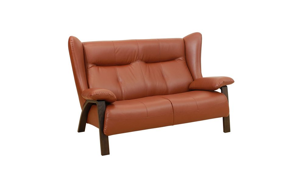 Horn 2P 半革A horn-2p-leathera 国産 大分 日田 高級 家具 おしゃれ おすすめ asahi アサヒ木工